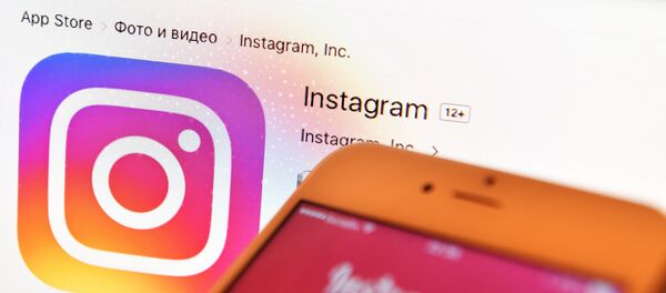 أيقونة اسنتغرام في الهاتف المحمول - سبوتنيك عربي