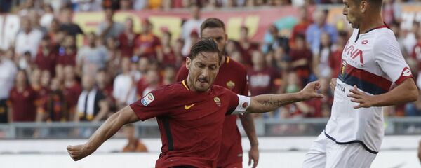 لاعب كرة القدم فرانشيسكو توتي، لاعب نادي فريق روما، 28 مايو/ أيار 2017 - سبوتنيك عربي