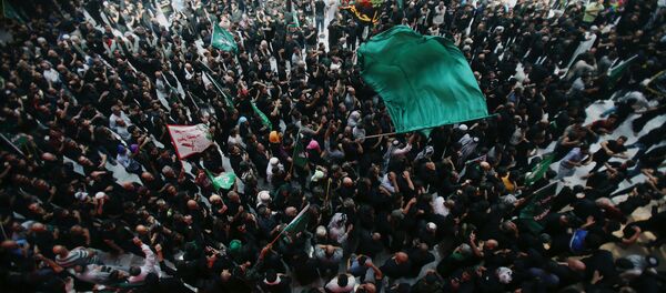 مواكب حسينية تحيي عاشوراء في العراق مواكب حسينية تحيي عاشوراء في العراق - سبوتنيك عربي