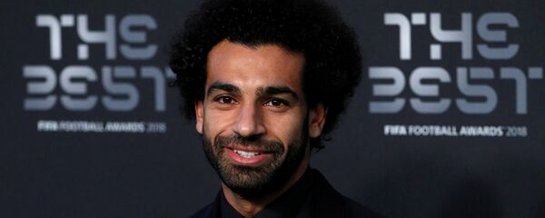 لاعب كرة القدم المصري محمد صلاح في حفل جوائز الأفضل، 24 سبتمبر/أيلول 2018 - سبوتنيك عربي