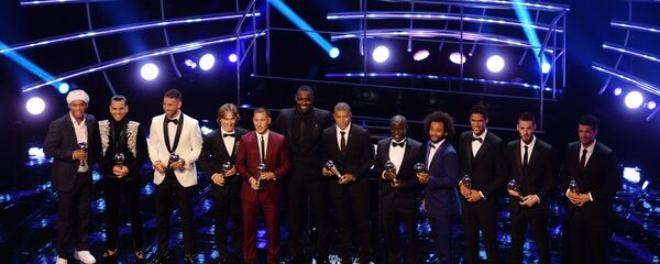 مراسم توزيع أفضل جوائز الفيفا لعام 2018 مراسم توزيع أفضل جوائز الفيفا لعام 2018 - سبوتنيك عربي