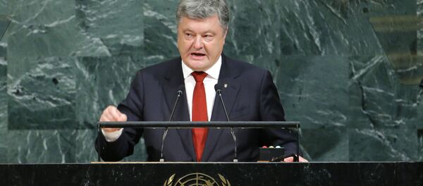 الرئيس الأوكراني بيترو بوروشينكو - سبوتنيك عربي