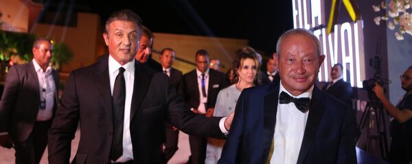 نجيب ساويرس - سيلفستر ستالون - مهرجان الجونة - سبوتنيك عربي