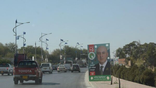 صورة مرشح في انتخابات كردستان العراق - سبوتنيك عربي