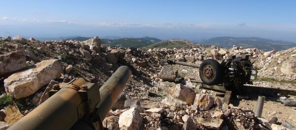 الجيش السوري يتعامل مع خروقات النصرة بريف اللاذقية بالأسلحة الثقيلة الجيش السوري يتعامل مع خروقات النصرة بريف اللاذقية بالأسلحة الثقيلة - سبوتنيك عربي