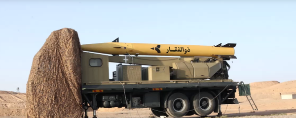 صاروخ إيراني من نوع ذو الفقار - سبوتنيك عربي