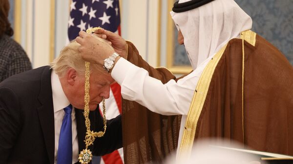 دونالد ترامب - الملك سلمان - سبوتنيك عربي