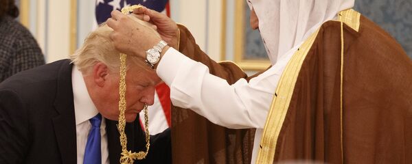 دونالد ترامب - الملك سلمان - سبوتنيك عربي