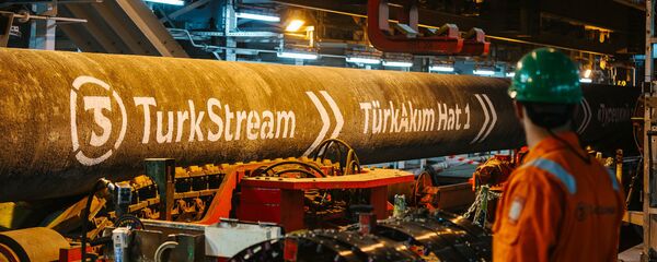 التيار التركي خط أنابيب لنقل الغاز الطبيعي الروسي إلى أوروبا عبر تركيا - سبوتنيك عربي