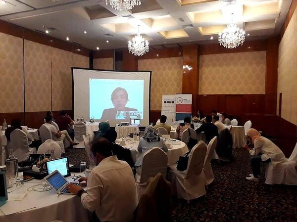 الدورة التدريبية  بتونس، لمشروع سفراء السلام المرحلة الثالثة وعدد من منظمات المجتمع المدني - سبوتنيك عربي