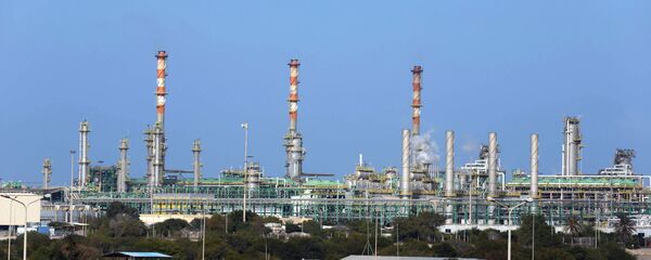 محطة مليته للنفط والغاز في ضواحي زوارة في غرب ليبيا - سبوتنيك عربي