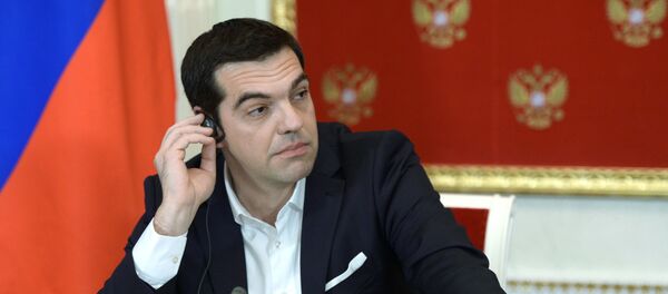 الرئيس فلاديمير بوتين يجتمع مع رئيس الوزراء اليوناني أ. تسيبراس - سبوتنيك عربي