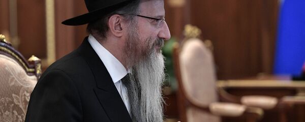 حاخام اليهود الأكبر في روسيا، بيريل لازار - سبوتنيك عربي