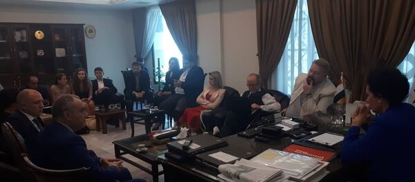 وفد الدبلوماسية الشعبية الروسية يصل الى دمشق - سبوتنيك عربي