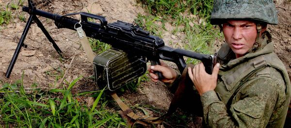 مدفع رشاش كلاشنيكوف مدفع رشاش كلاشنيكوف - سبوتنيك عربي