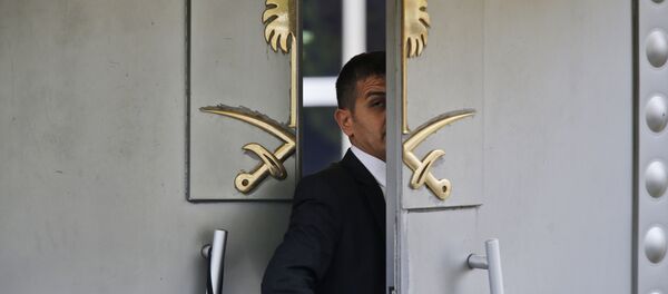 السفارة السعودية في اسطنبول، تركيا 10 أكتوبر/ تشرين الأول 2018 السفارة السعودية في اسطنبول، تركيا 10 أكتوبر/ تشرين الأول 2018 - سبوتنيك عربي