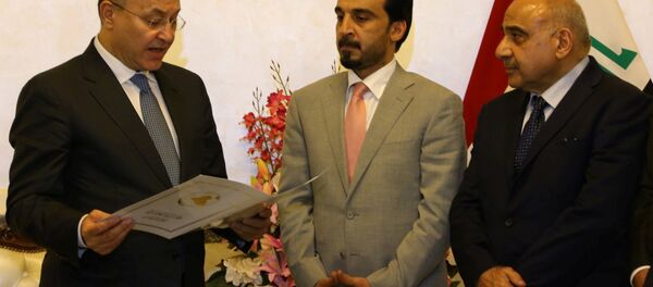 صالح والحلبوسي وعبد المهدي - سبوتنيك عربي