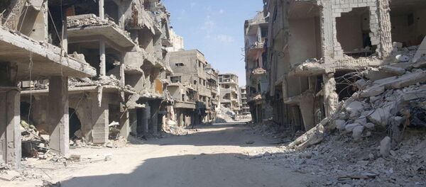 مخيم اليرموك، سوريا أكتوبر/ تشرين الأول 2018 - سبوتنيك عربي