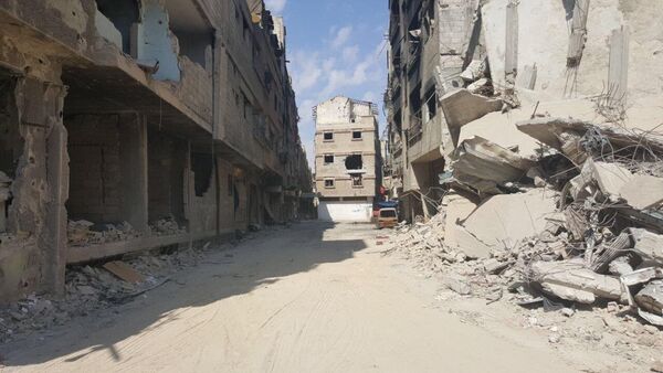 مخيم اليرموك، سوريا أكتوبر/ تشرين الأول 2018 مخيم اليرموك، سوريا أكتوبر/ تشرين الأول 2018 - سبوتنيك عربي