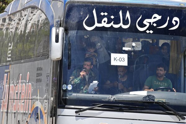 نقل المسلحين من ريف دمشق نقل المسلحين من ريف دمشق - سبوتنيك عربي