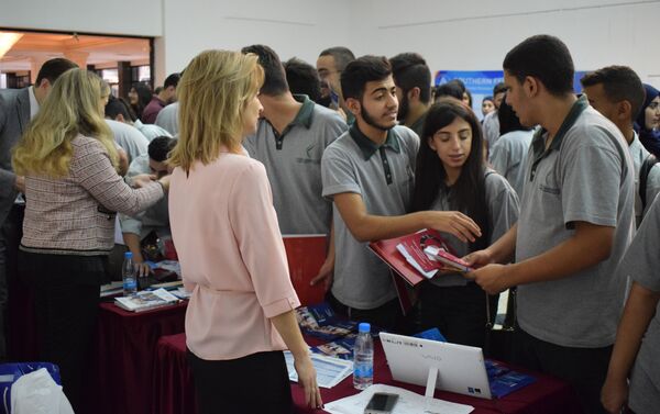 أهم وأبرز الجامعات الروسية في معرض الجامعات الروسية في لبنان - سبوتنيك عربي