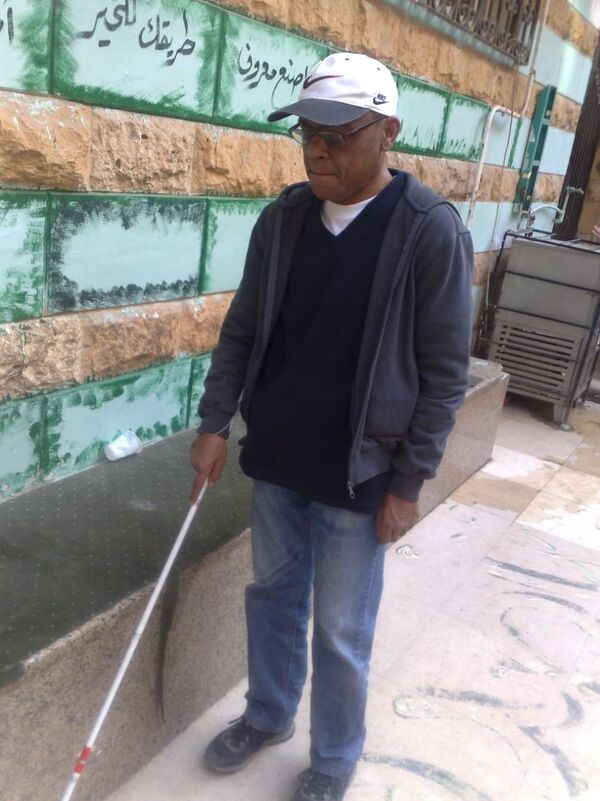 محمد سيد الشعراوي أول مدير حسابات كفيف في العالم - سبوتنيك عربي