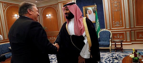 لقاء ولي العهد السعودي محمد بن سلمان مع وزير الخارجية الأمريكي مايك بومبيو - سبوتنيك عربي