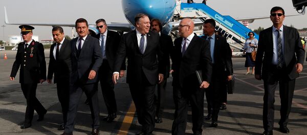 US Secretary of State Mike Pompeo Arrives in Ankara - سبوتنيك عربي