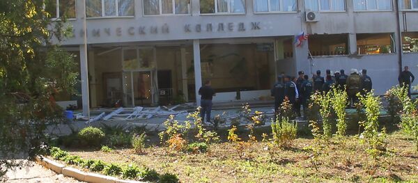 الانفجار في معهد في مدينة كيرتش الروسية الانفجار في معهد في مدينة كيرتش الروسية - سبوتنيك عربي