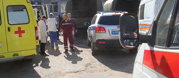 الانفجار في معهد في مدينة كيرتش الروسية - سبوتنيك عربي