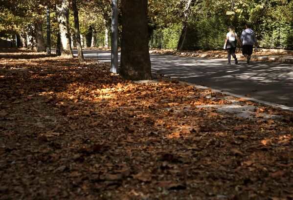 فصل الخريف في صوفر، لبنان - سبوتنيك عربي
