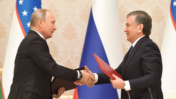 زيارة الرئيس الروسي فلاديمير بوتين إلى أوزبكستان - سبوتنيك عربي