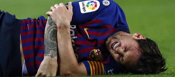 إصابة ميسي - سبوتنيك عربي