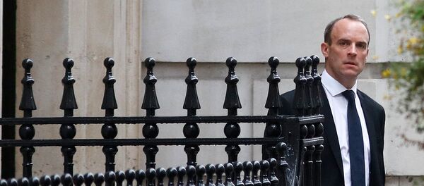 دومينيك راب وزير شئون انسحاب بريطانيا من الاتحاد الأوروبي - سبوتنيك عربي