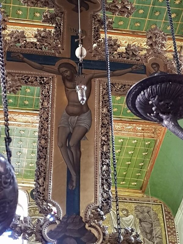 صورة لوحة المسيح بدير سانت كاترين - سبوتنيك عربي