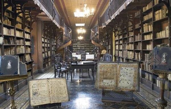 مكتبة دير سانت كاترين - سبوتنيك عربي