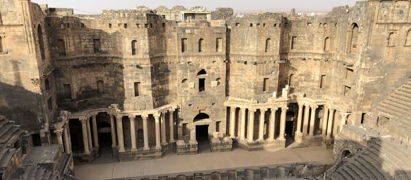 ركام مدينة بصرى في محافظة درعا، سوريا ركام مدينة بصرى في محافظة درعا، سوريا - سبوتنيك عربي