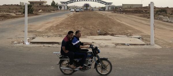 معبر نصيب الحدودي بين الأردن وسوريا - سبوتنيك عربي