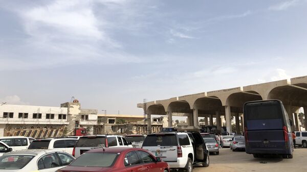 معبر نصيب الحدودي بين الأردن وسوريا - سبوتنيك عربي