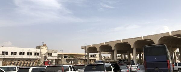 معبر نصيب الحدودي بين الأردن وسوريا - سبوتنيك عربي