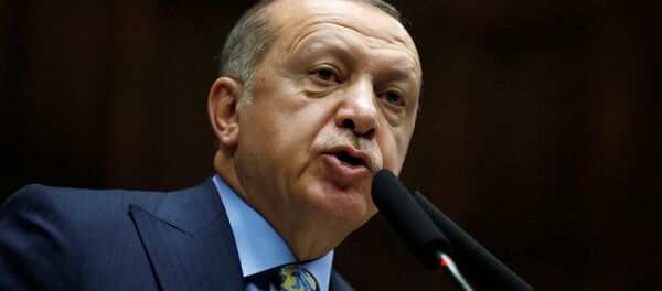 الرئيس رجب طيب أردوغان يلقي كلمة أمام البرلمان التركي حول قضية مقتل الصحفي السعودي جمال خاشقجي، أنقرة 23 أكتوبر/ تشرين الأول 2018 - سبوتنيك عربي