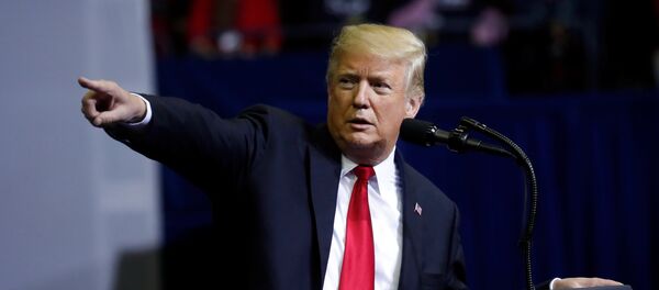 الرئيس الأمريكي دونالد ترامب في ولاية تكساس - سبوتنيك عربي