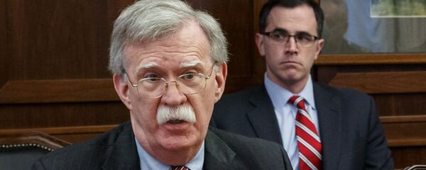 مستشار الرئيس الأمريكي للأمن القومي، جون بولتون مستشار الرئيس الأمريكي للأمن القومي، جون بولتون - سبوتنيك عربي