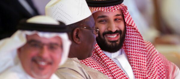 ولي العهد السعودي محمد بن سلمان في مؤتمر مبادرة الاستثمار المستقبلي في الرياض، 24 أكتوبر/ تشرين الأول 2018 - سبوتنيك عربي