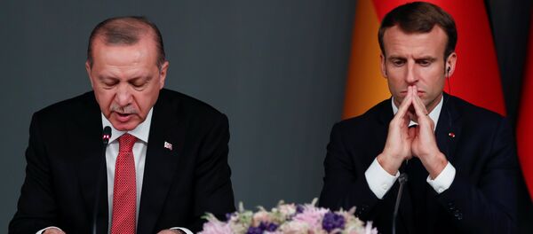 أردوغان في كلمته خلال المؤتمر الصحفي عقب انتهاء قمة إسطنبول الرباعية - سبوتنيك عربي