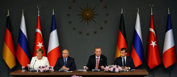 البيان الختامي للقادة المشاركين في القمة الرباعية حول سوريا - سبوتنيك عربي