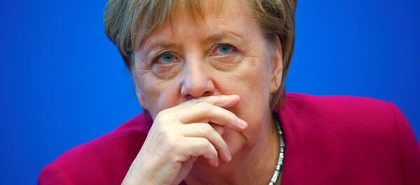 المستشارة الألمانية أنجيلا ميركل في برلين،  ألمانيا 29 أكتوبر/ تشرين الأول 2018 - سبوتنيك عربي