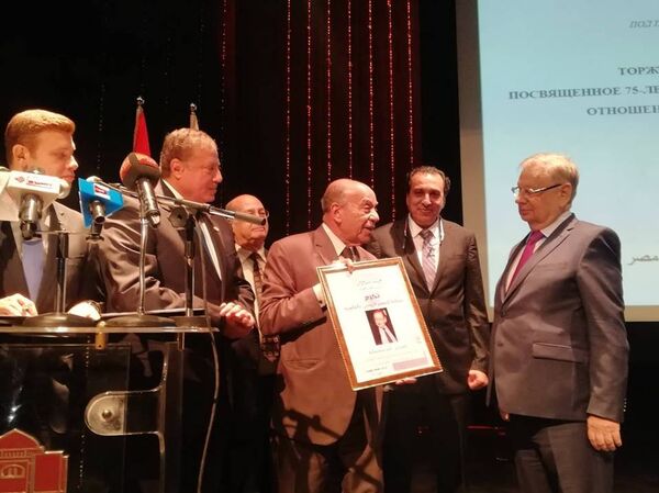 جانب من الاحتفال بالذكرى 75 لإقامة العلاقات بين روسيا ومصر - سبوتنيك عربي