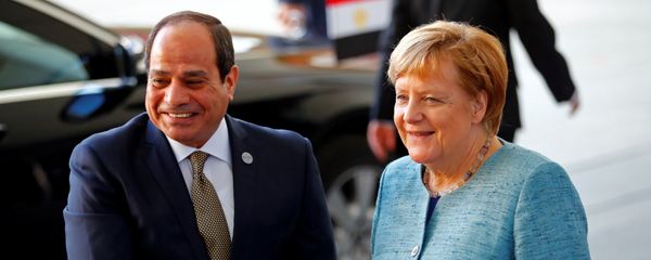 المستشارة الألمانية أنجيلا ميركل والرئيس المصري عبدالفتاح السيسي في برلين، ألمانيا 30 أكتوبر/ تشرين الأول 2018 - سبوتنيك عربي