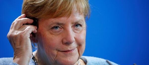 المستشارة الألمانية أنجيلا ميركل في برلين، ألمانيا 30 أكتوبر/ تشرين الأول 2018 - سبوتنيك عربي